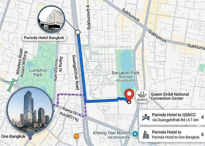 Parinda - Near Benjakitti Park & Queen Sirikit National Convention Center 4*